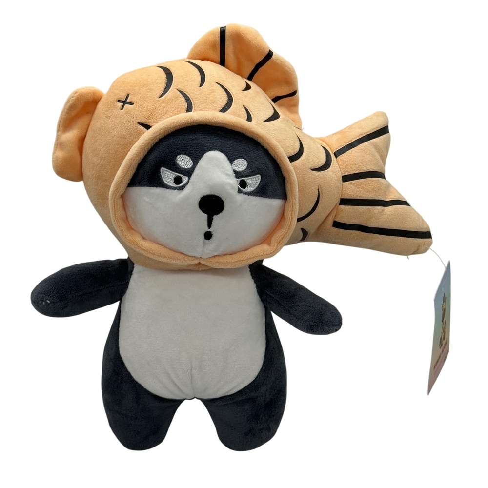 Kawaii Klaws Dog Plush in Fish Costume Adorable Collectible Cute‎ Stuffed Animal